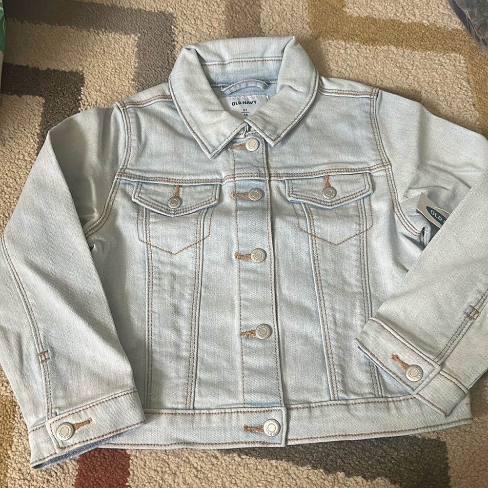New old navy Jean jacket size 5